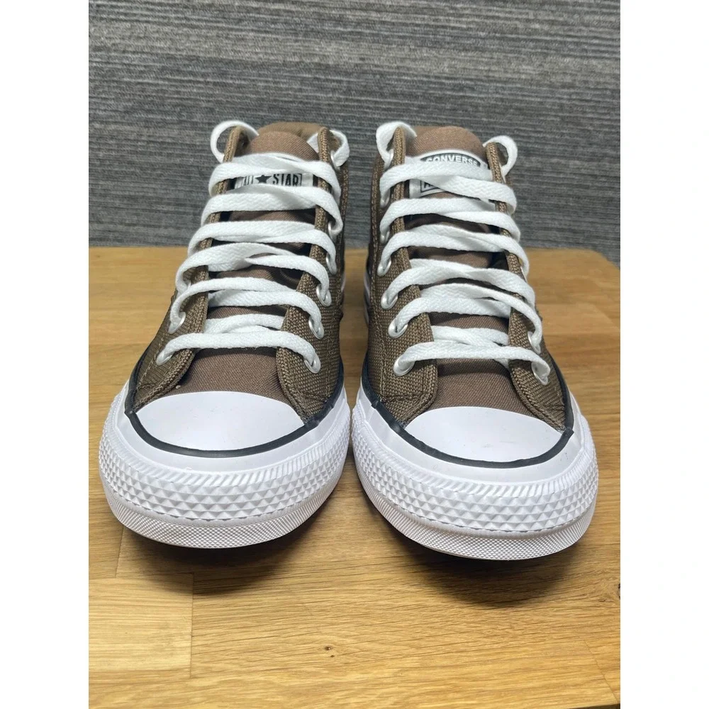 Converse CTAS Malden Street Mid Shoes Men 8.5 Brown White Sneakers A13212F NEW - Picture 3 of 12
